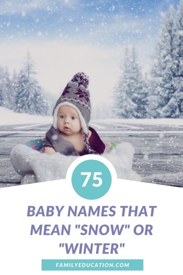 75 Nama Arti Salju, Es, atau Musim Dingin untuk Si Kecil =